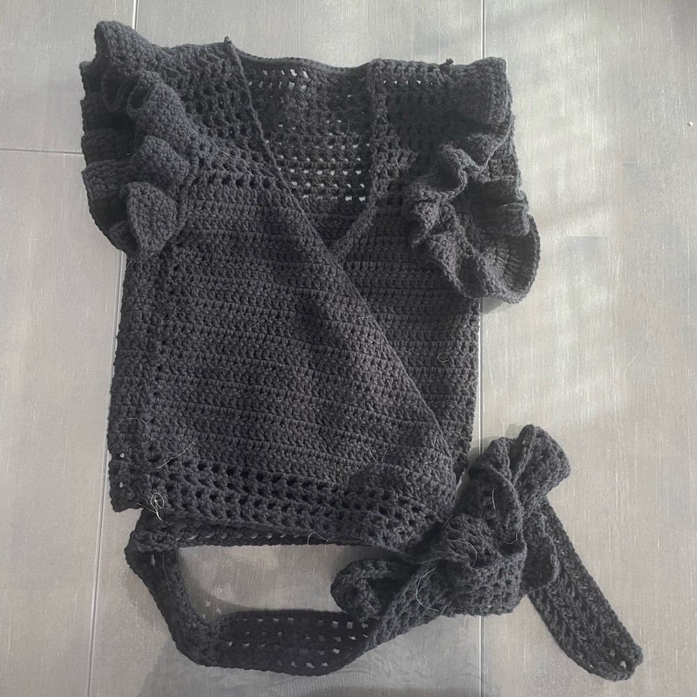 Wrap Sweater Vest